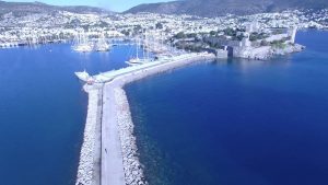 4K  BODRUM KALESİ DRONE İLE ÇEKİM #1