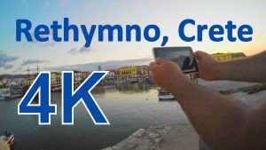 Rethymno, Crete, Greek islands 4K