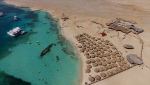Drohne DJI Phantom Giftun Island, Hurghada, Ägypten, Mahmya Island Egypt