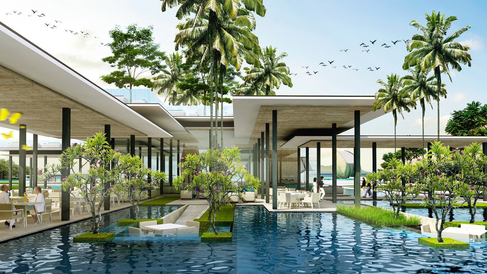 ab 1.520 € – 7 Tage Kuta Selatan / Bali im 5,5 * The Apurva Kempinski Bali ( Neueröffnung 2019 ) inkl. Halbpension, Transfer & Flügen