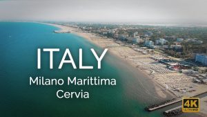 Cervia, Milano Marittima - Italy - Amazing 4k video