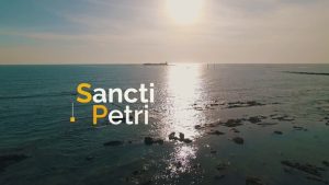 Sancti Petri (Chiclana de la Frontera) a vista de drone.