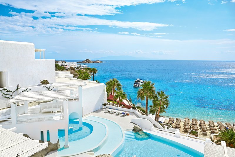 Cavo Tagoo, ab 1625 &euro; – 7 Tage Mykonos-Stadt / Griechenland im 5* Cavo Tagoo inkl. Fr&uuml;hst&uuml;ck, Transfer und Flug