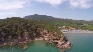 Rocchette Beach CASTIGLIONE DELLA PESCAIA terra di Maremma DRONE