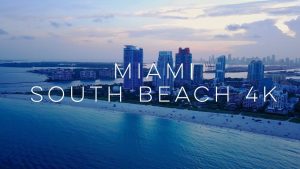 South Beach Miami - 4K Drone Footage