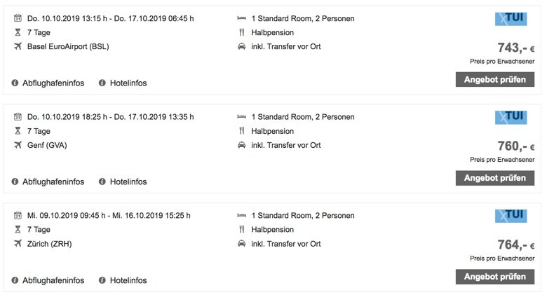 TUI Sensimar Zahara Beach & Spa, ab 624 &euro; – 7 Tage Zahara de los Atunes / Spanien im 4* TUI Sensimar Zahara Beach & Spa inkl. Halbpension, Transfer & Flug