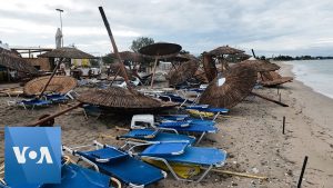 Six Tourists Killed in Storms in Greece