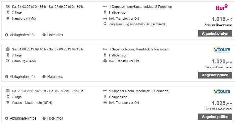 Portes Lithos Luxury Resort, ab 504 &euro; – 7 Tage Chalkidiki / Griechenland im 5* Portes Lithos Luxury Resort ( Neuer&ouml;ffnung 2019 ) inkl. Halbpension, Transfer und Flug