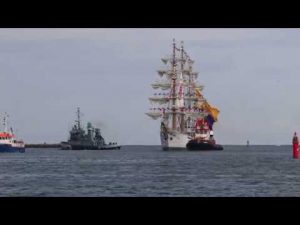 4K | Segelschulschiff Gloria - Hanse Sail Rostock 2019