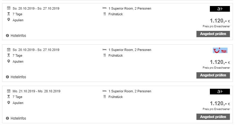 Masseria Torre Maizza, ab 1120 &euro;- 7 Tage Savelletri di Fasano / Apulien im 5* Masseria Torre Maizza inkl. Fr&uuml;hst&uuml;ck