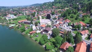 Flug über den Schliersee
