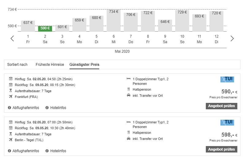 Riu La Mola, ab 590 &euro; – 7 Tage Playa de Migjorn / Formentera im 4* Riu La Mola inkl. Halbpension, Transfer & Fl&uuml;gen