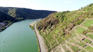 Die Mosel-Kurztripp-P4P Drohne
