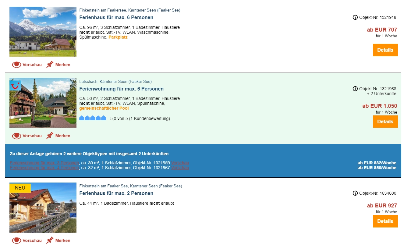 faakersee-1 Ferienwohnungen am Faaker See, ab 65 € / Woche – Ferienhäuser & Ferienwohnungen am Faaker See in Kärnten online buchen