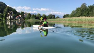Paddeln am Ossiachersee