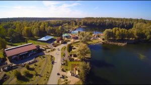Freizeitpark Germendorf aus der Luft