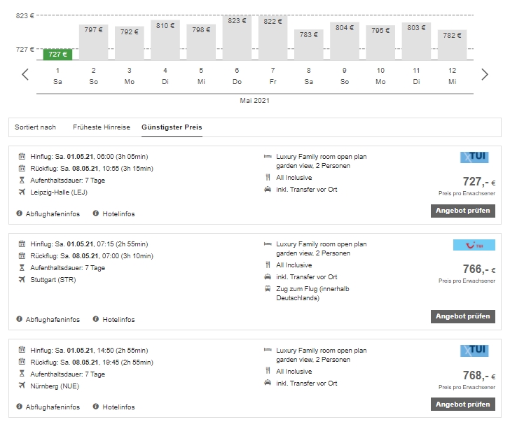 Nana Golden Beach, ab 727 &euro; – 7 Tage Chersonissos / Insel Kreta im 5* Nana Golden Beach inkl. All Inclusive, Transfer & Fl&uuml;gen