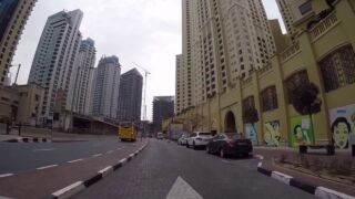Dubai, UAE - Drive from Dubai Marina to Jumeirah Beach Road - HD Quality Mandarin Oriental Jumeirah, ab 1027 € – Neueröffnung Mai 2019 in Dubai: 7 Tage Jumeirah im 5,5 * deluxe Mandarin Oriental Jumeirah inkl. Halbpension, Transfer und Flügen