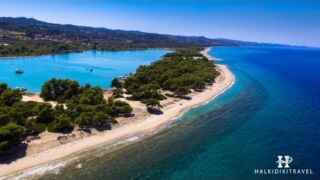 Glarokavos Beach in Pefkochori Halkidiki Alia Palace Luxury Hotel, ab 379 € – 7 Tage Chalkidiki / Griechenland im 4,5* Alia Palace Luxury Hotel & Villas inkl. Infinity Pool, Halbpension & Transfer