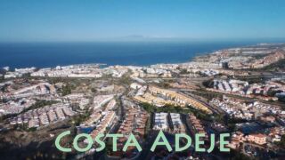 Costa Adeje drone view Hotel Riu Arecas, ab 838 € – 7 Tage Costa Adeje / Teneriffa im 4* Hotel Riu Arecas inkl. Halbpension, Infinity Pool, Transfer & Flug
