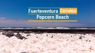 Popcorn Beach - Fuerteventura, Spain, Drone Sol Fuerteventura Jandia, ab 518 € – 7 oder 14 Tage Jandia / Fuerteventura im 4* Sol Fuerteventura Jandia ( Neueröffnung 2020 ) inkl. All Inclusive, Transfer & Flügen