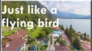 Wie ein Vogel über dem Lifestyle Beach Resort Parco San Marco Lifestyle Beach Resort, ab 659 € – 7 Tage Entspannungsurlaub am Luganer See im 4* Parco San Marco Lifestyle Beach Resort inkl. Frühstück