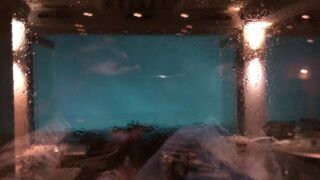 British tourists caught up in deadly storm while dining at Greek restaurant Unwetter Chalkidiki, Heftige Unwetter wüten über der griechischen Halbinsel Chalkidiki – 6 Tote