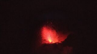 ETNA DIRETTA 4 - 19-07-2019 - NSEC , Impressionen vom Ausbruch des Ätna auf Sizilien am 19.7.2019