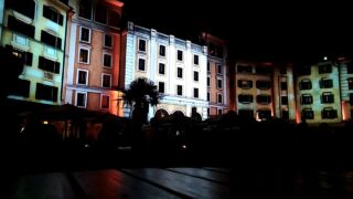 Light Show Europapark hôtel Colosseo 08.2018 Erlebnishotel Colosseo, ab 228 € – 2,3 oder 7 Tage Europa-Park Rust im 4* superior Erlebnishotel Colosseo inkl. Frühstück