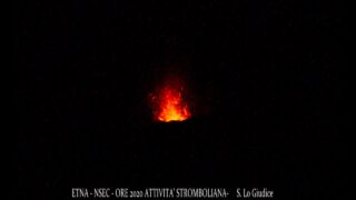 ESPLOSIONI DAL NSEC - ETNA , Impressionen vom Ausbruch des Ätna auf Sizilien am 19.7.2019