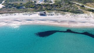 Sardegna Isola Rossa e Marinedda viste dal drone. Hotel Relax Torreruja Thalasso & SPA, ab 851 € – 7 Tage Strandurlaub in Isola Rossa / Insel Sardinien ins 4* superior Hotel Relax Torreruja Thalasso & SPA inkl. Halbpension und Flug