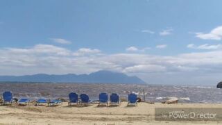 Greece after storm, Sarti, Halkidiki Unwetter Chalkidiki, Heftige Unwetter wüten über der griechischen Halbinsel Chalkidiki – 6 Tote