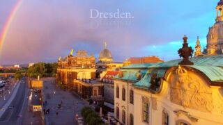 A Bird's-Eye View of Dresden, Germany / Dresden aus der Vogelperspektive Semperoper Dresden, ab 129 € – 2 oder 3 Tage Dresden inkl. Tickets für die Semperoper Dresden , Frühstück und 4* oder 5*- Hotel nach Wahl