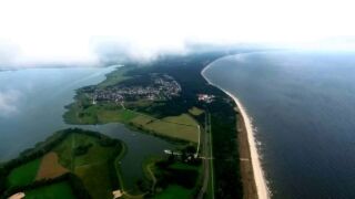 Ostsee Koserow Drohne DJI Phantom in den Wolken Balmer See Hotel Golf Spa, ab 119 € – 2,3 oder 7 Tage Ostsee Urlaub in Benz / Insel Usedom im 4* Balmer See Hotel Golf Spa