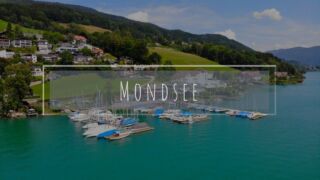 Mondsee 4K, Austria by drone Ferienwohnungen am Mondsee, ab 41,50 € / Woche – Ferienhäuser & Ferienwohnungen am Mondsee / Salzkammergut online buchen